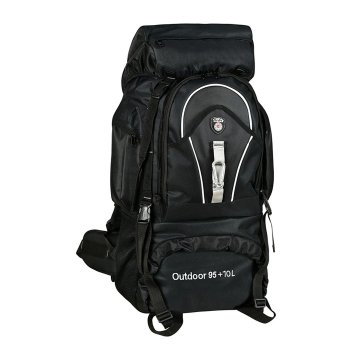 Cakard Siyah 95+10 Litre Dağcı Sırt Çantası